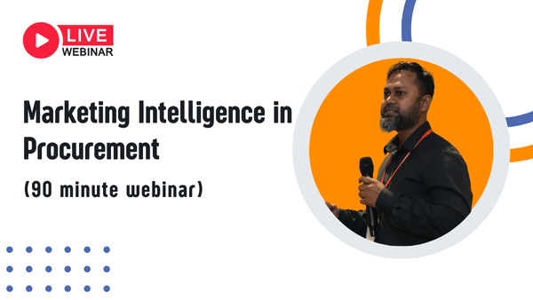 Marketing Intelligence in Procurement Webinar